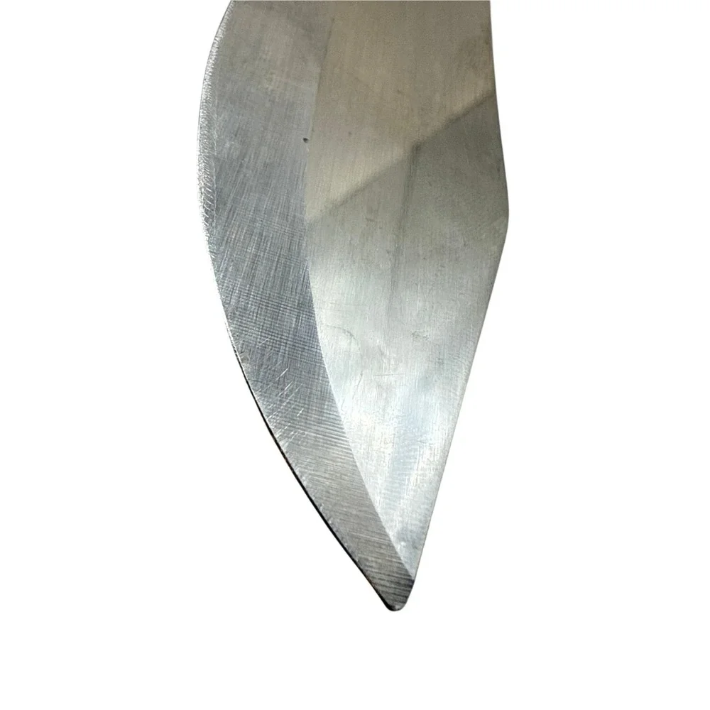 Vintage Ekco Stainless Steel Carving Knife Wood Handle USA Made Bread‎ Utility
